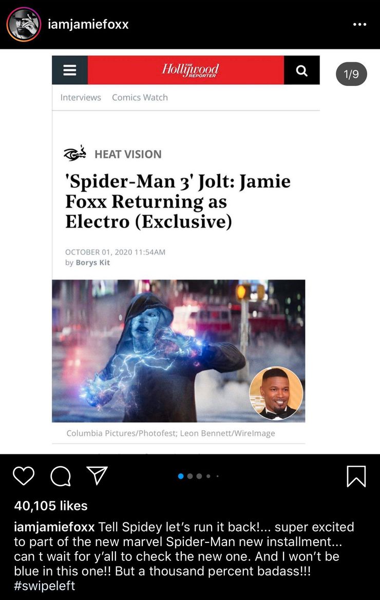 Jamie Foxx Electro