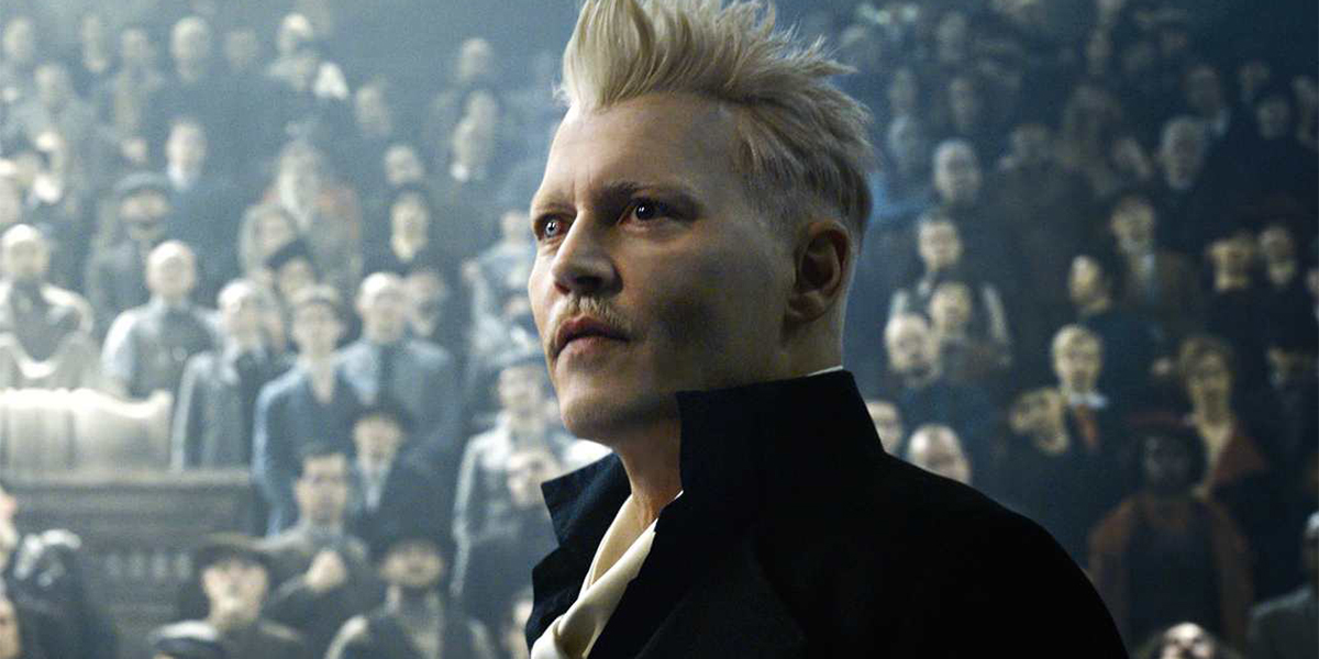 johnny depp grindelwald animali fantastici