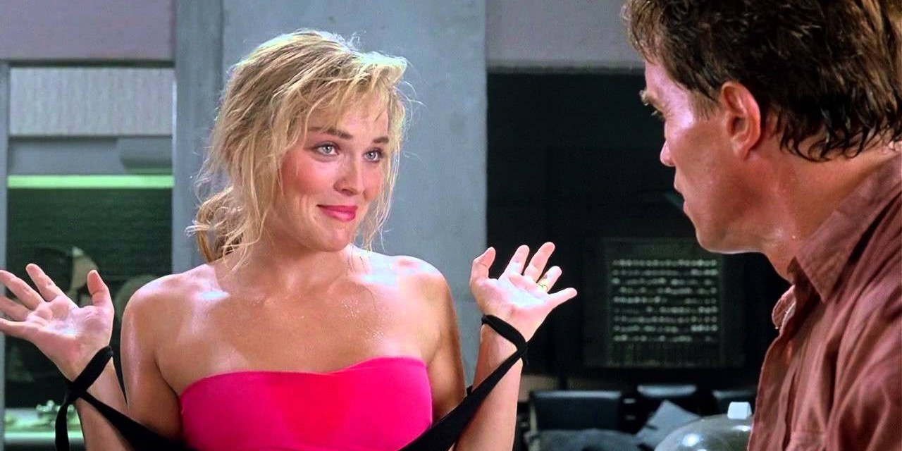 Atto di forza Sharon Stone