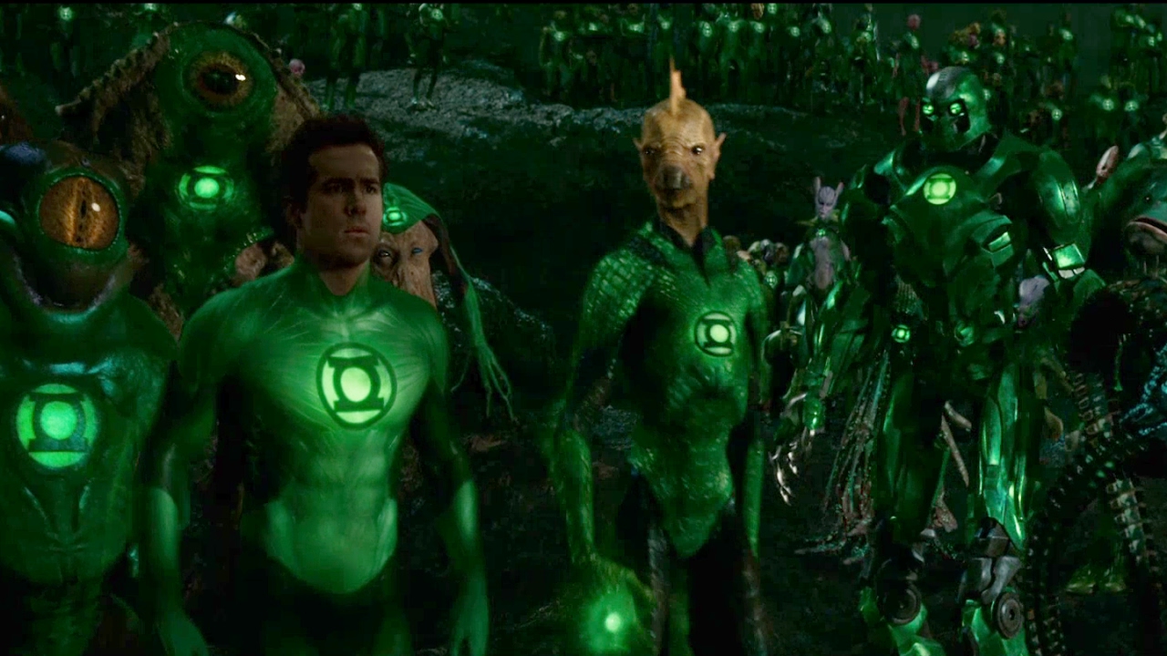 Green Lantern effetti speciali