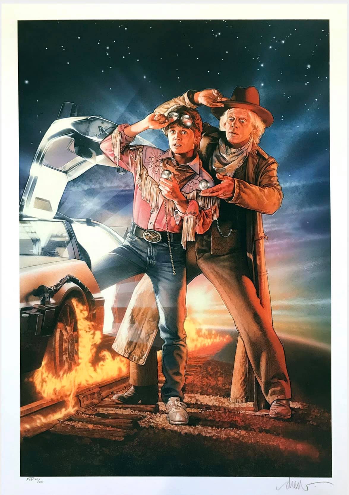 ritorno al futuro 3 il poster sotto al poster