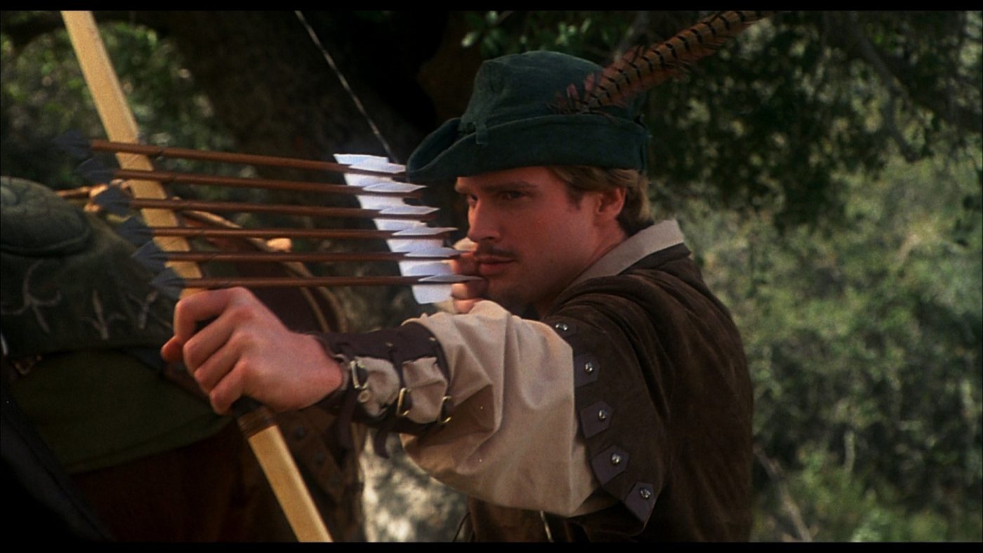 robin hood un uomo in calzamaglia