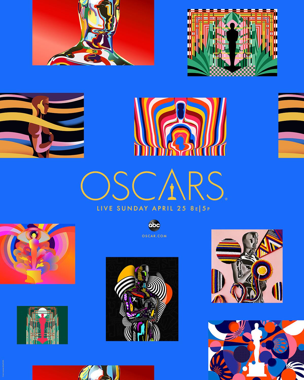 93 Oscars - Key Art - Oscar 2021