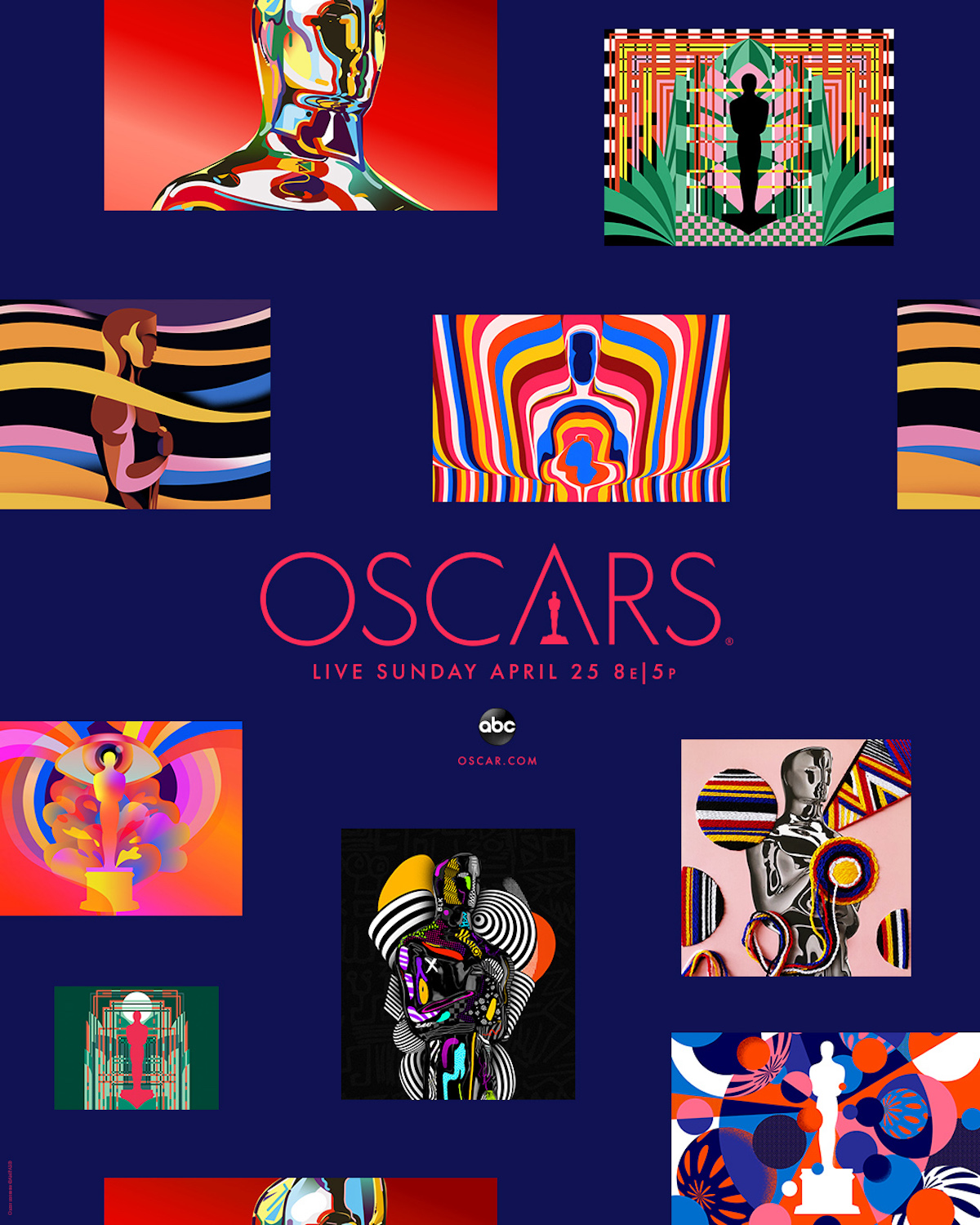 93 Oscars - Key Art - Oscar 2021