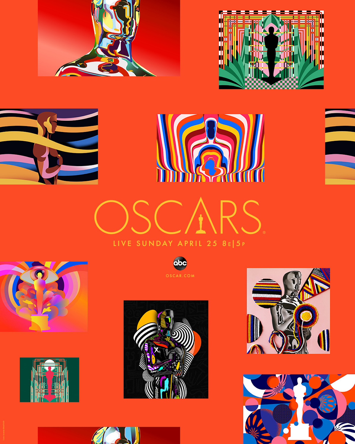 93 Oscars - Key Art - Oscar 2021