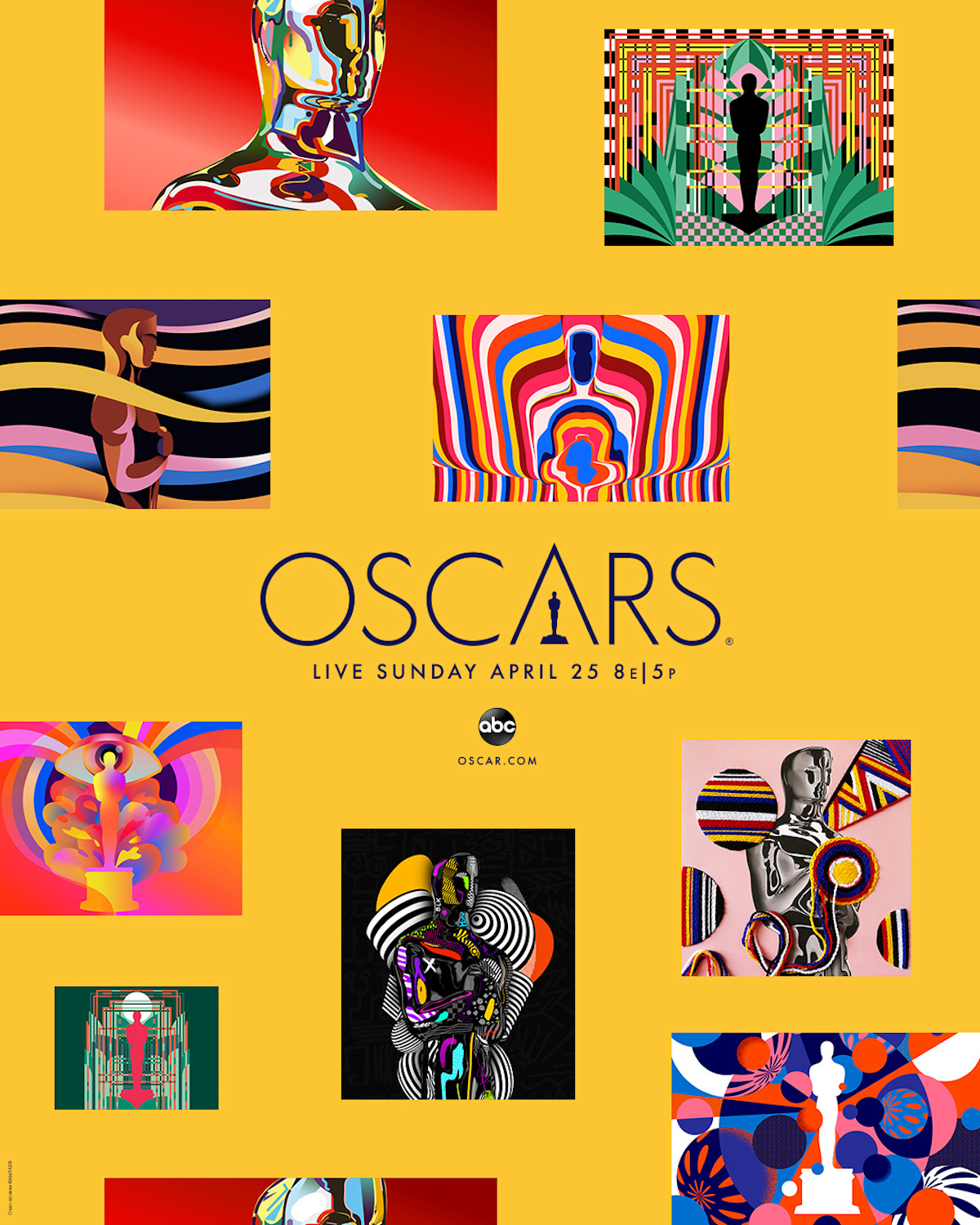 93 Oscars - Key Art - Oscar 2021