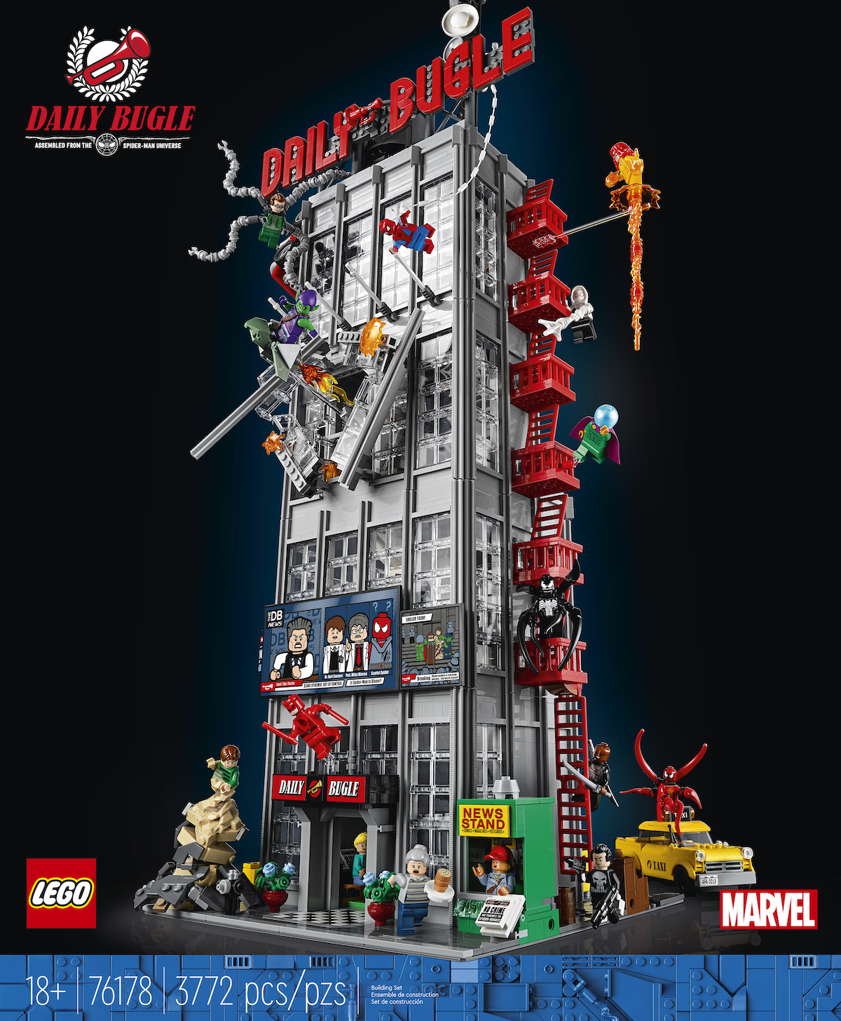 LEGO spider-man daily bugle