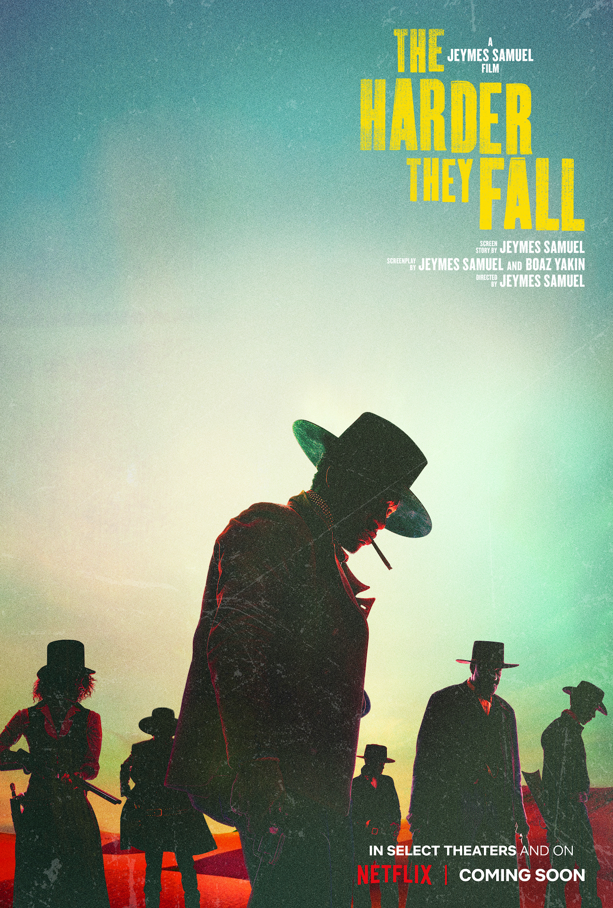 The Harder They Fell poster