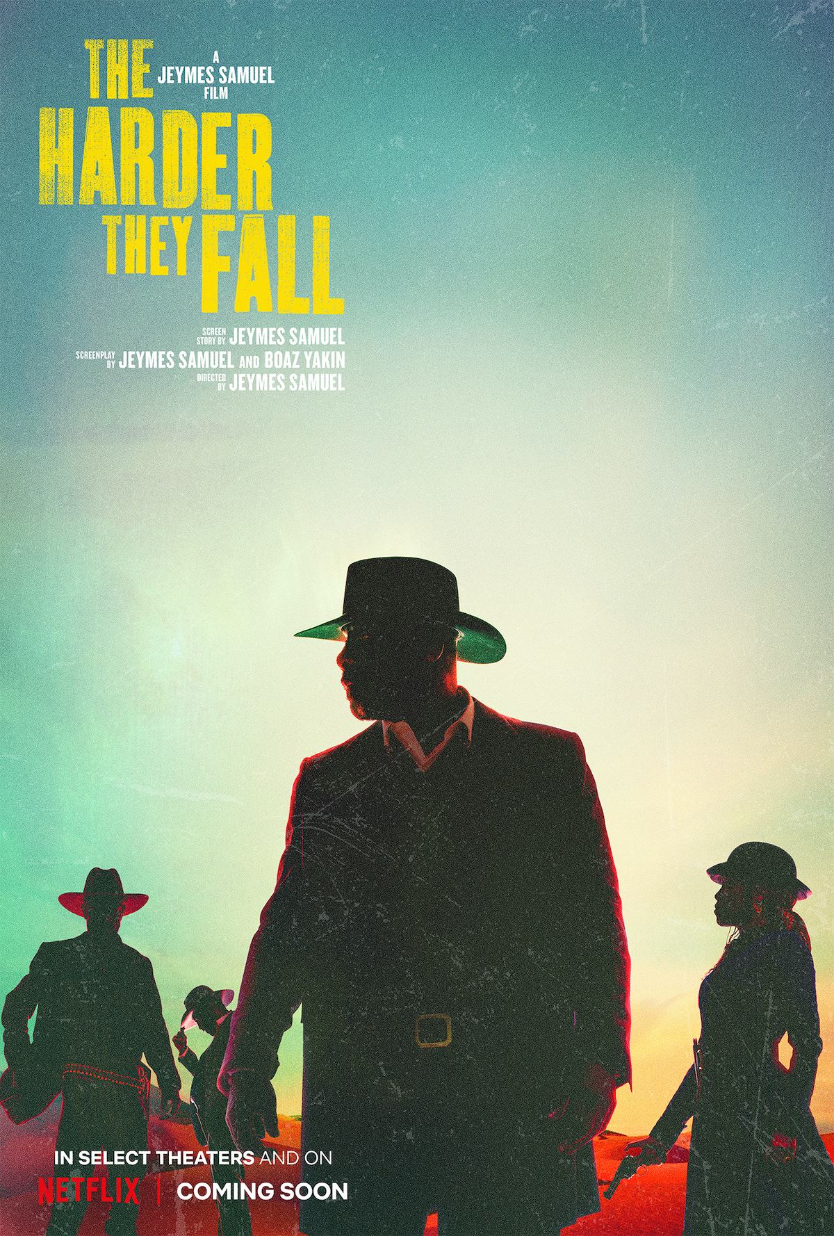 The Harder They Fell poster