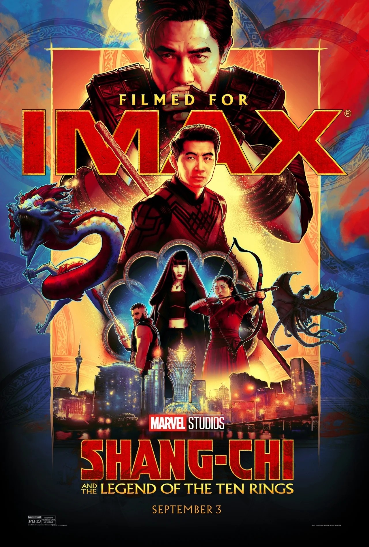 shang-chi poster IMAX