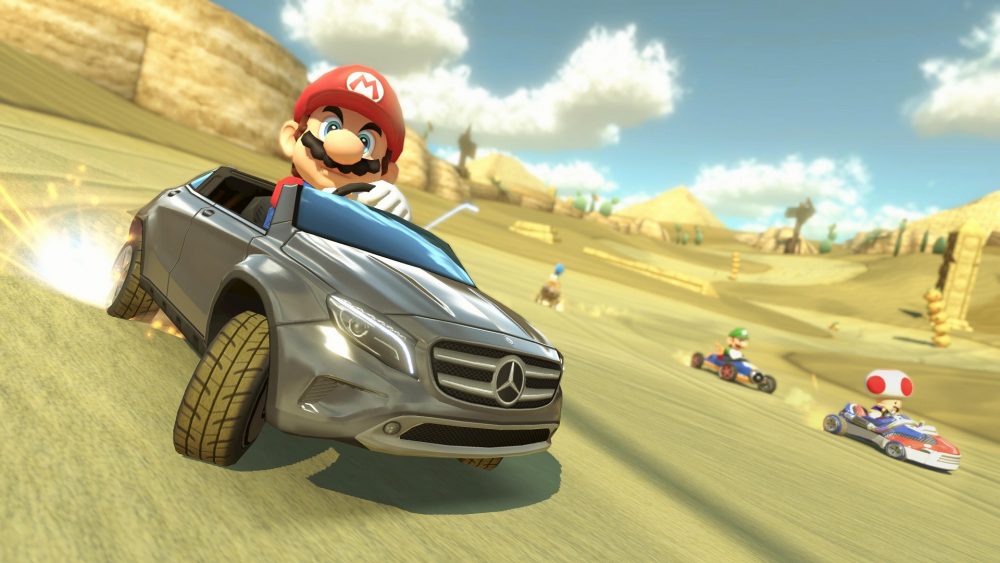 Mario Kart 8 - DLC Mercedes