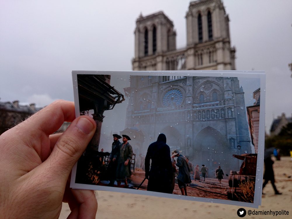 Foto Parigi reale Assassin's Creed Unity