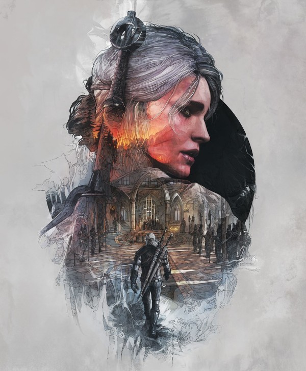 The Witcher 3: Caccia Selvaggia copertina steelbook