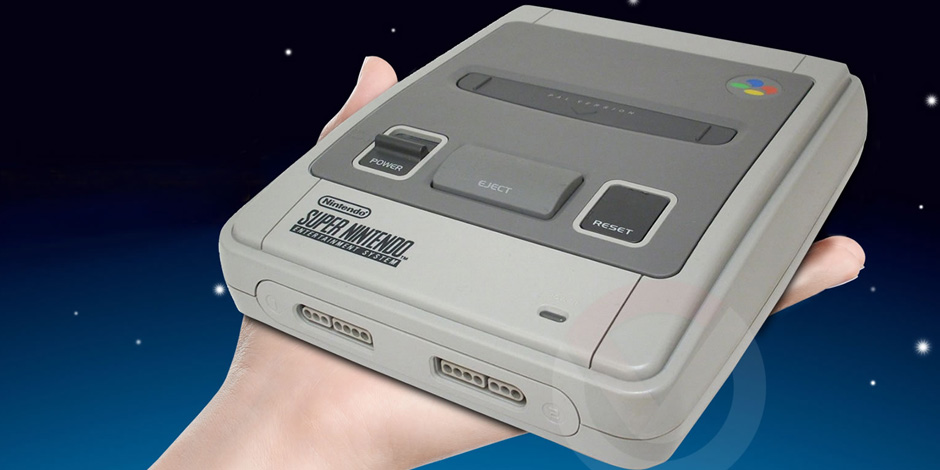 SNES mini banner