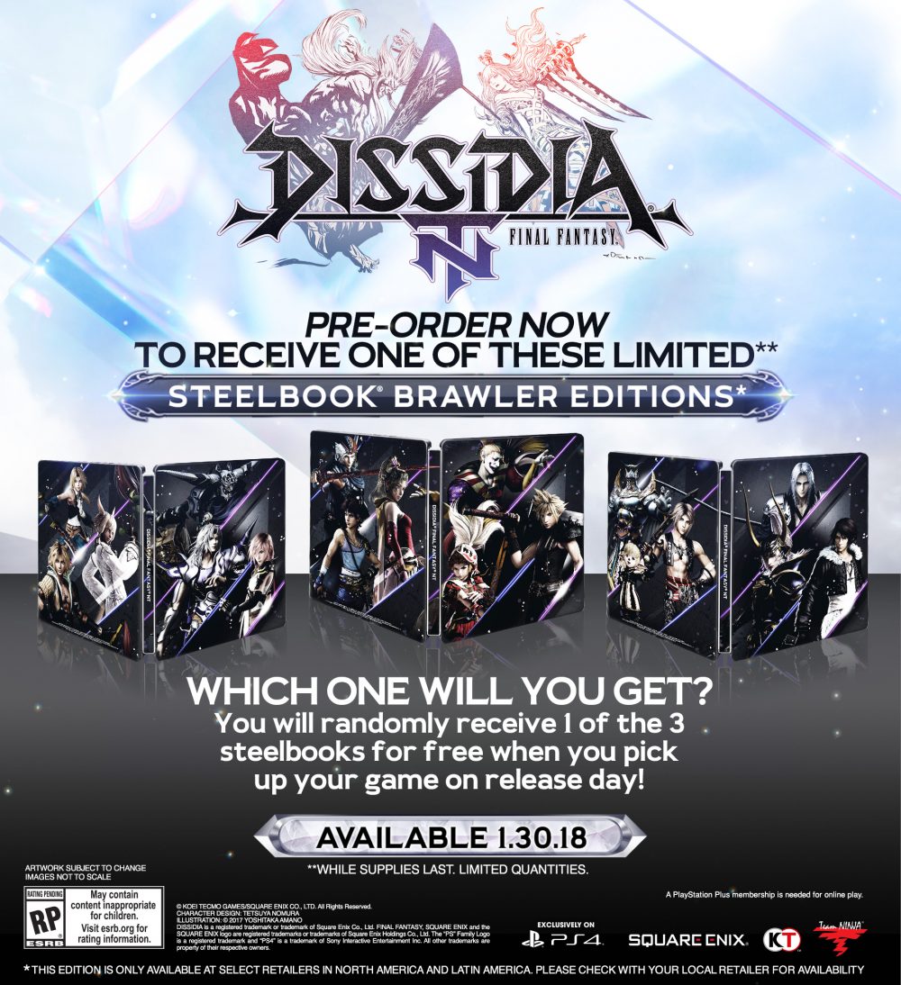 dissidia pre-order