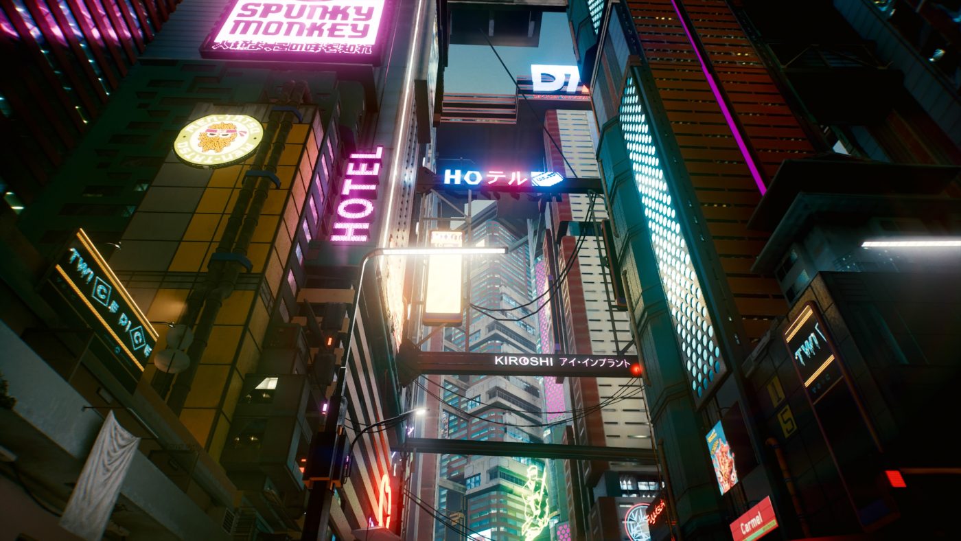 Cyberpunk 2077 night city