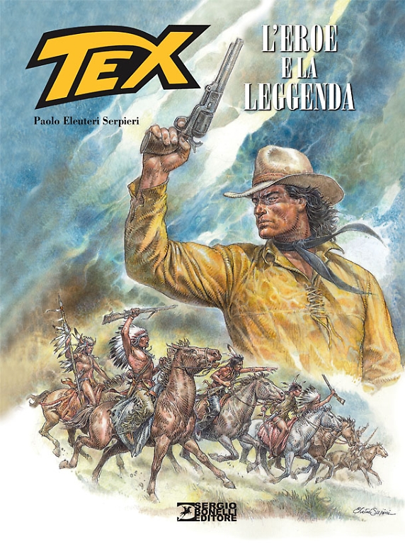 Tex - L'eroe e la leggenda - Copertina di Paolo Eleuteri Serpieri