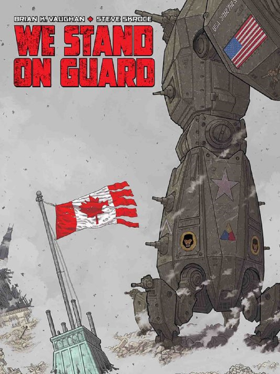 We Stand On Guard #1 - copertina di Steve Skroce