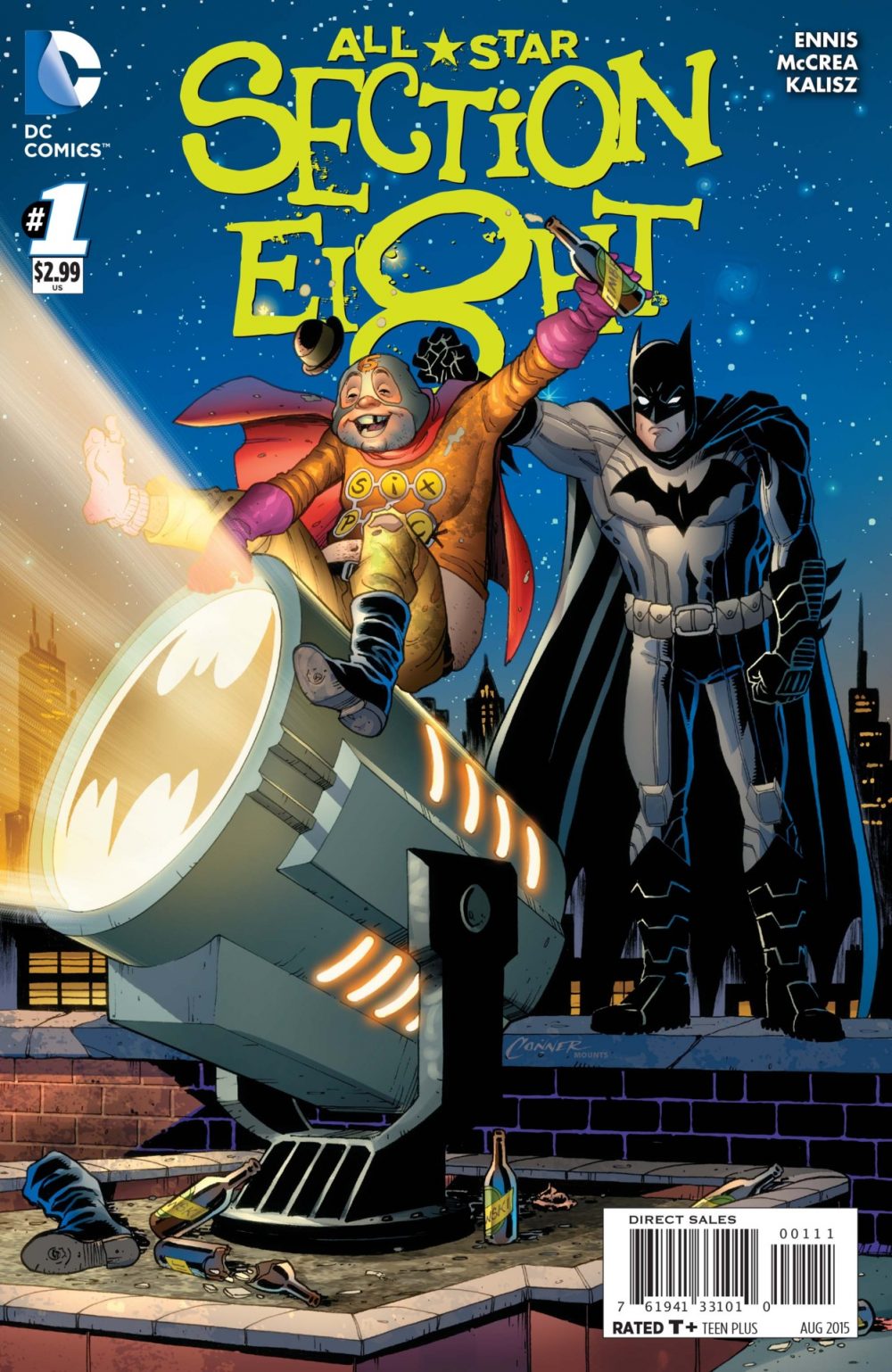 All-Star Section Eight #1, cover