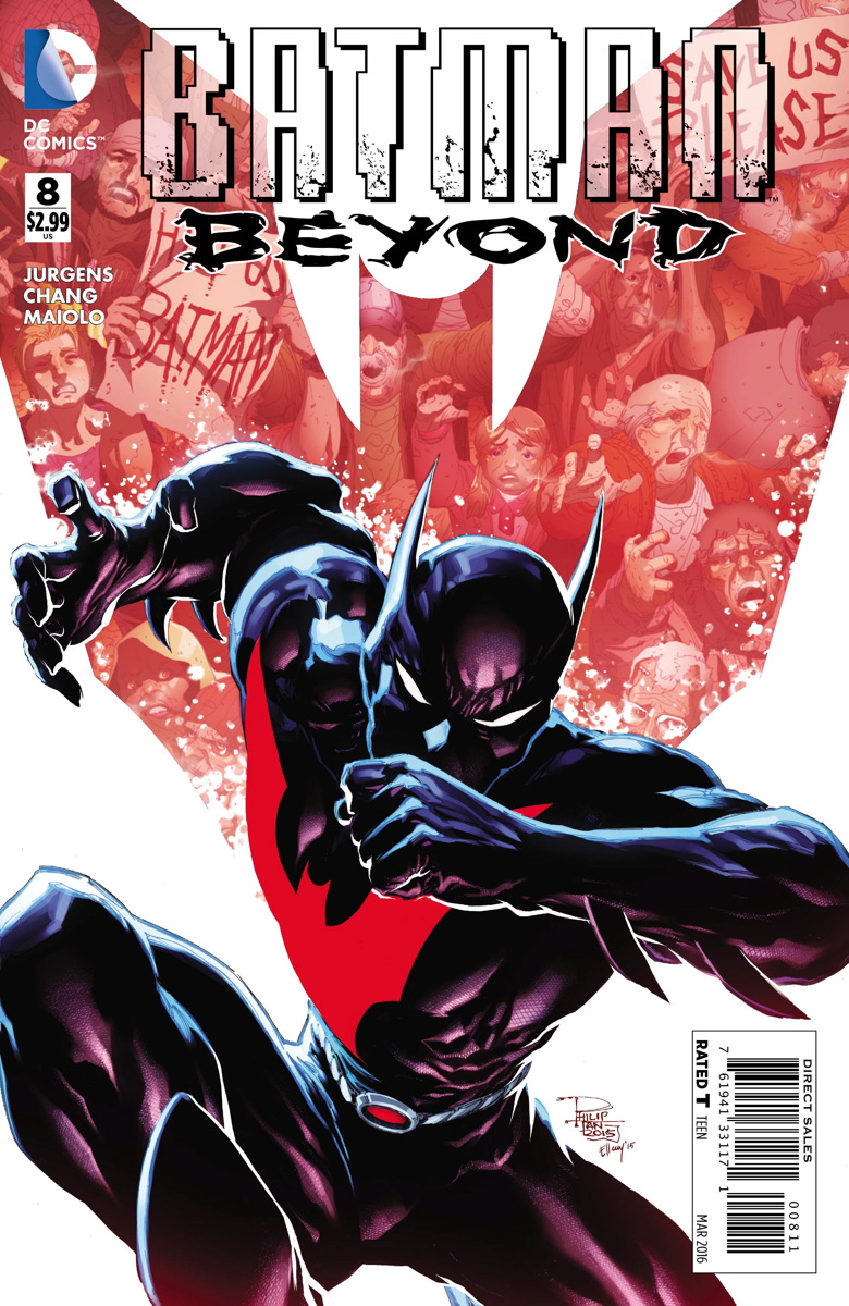 Batman Beyond #8, cover