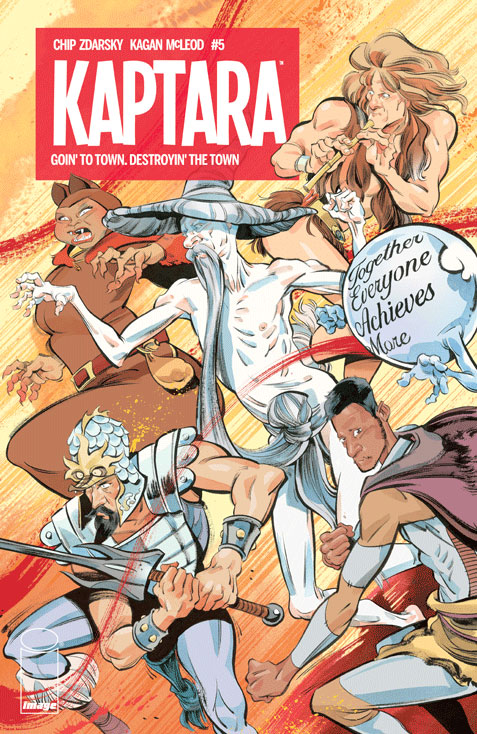 Kaptara #5, cover