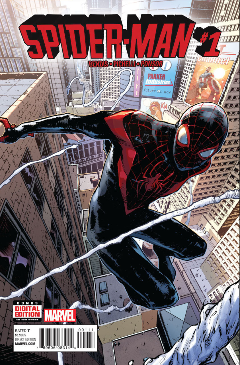 Spider-Man #1, cover