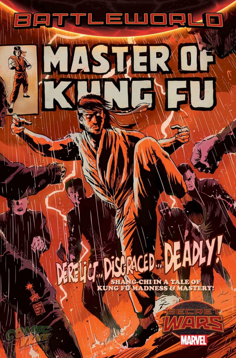 Master of Kung Fu #1, cover