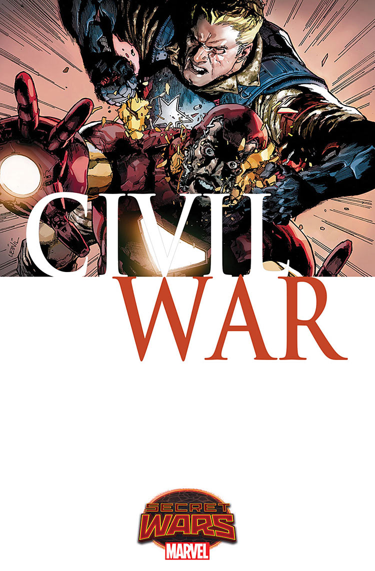 Civil War #1, copertina di Leinil Francis Yu