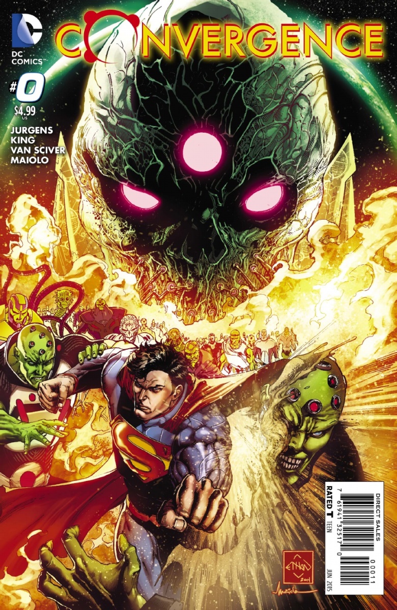 Convergence #0, cover di Ethan Van Sciver