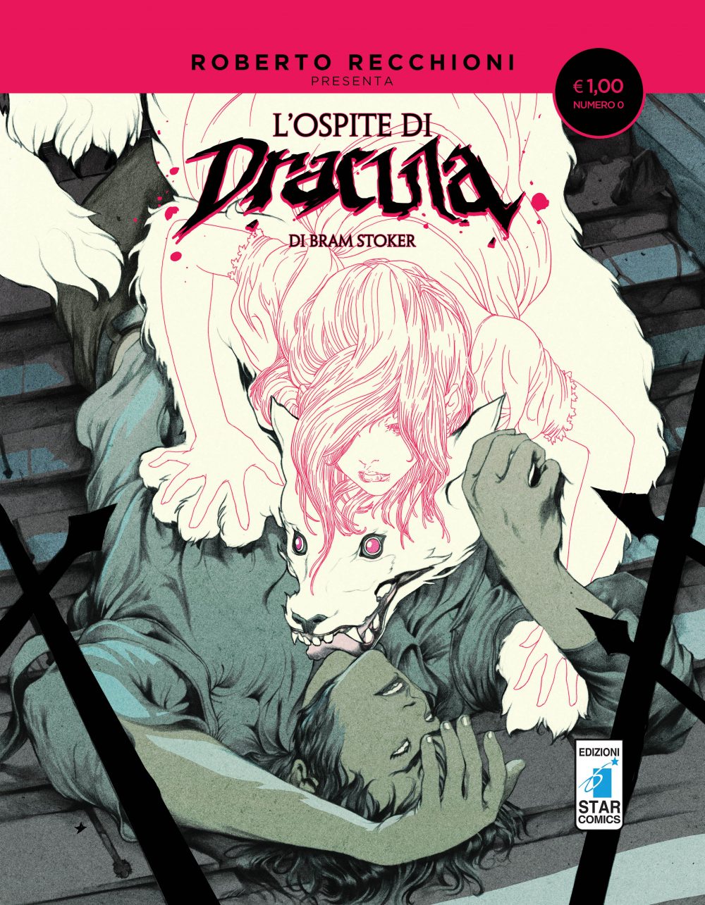 I Maestri dell'Orrore 0: L'ospite di Dracula, copertina di LRNZ