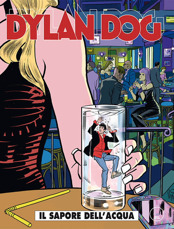 Dylan Dog 344: Il sapore dell'acqua, copertina di Angelo Stano