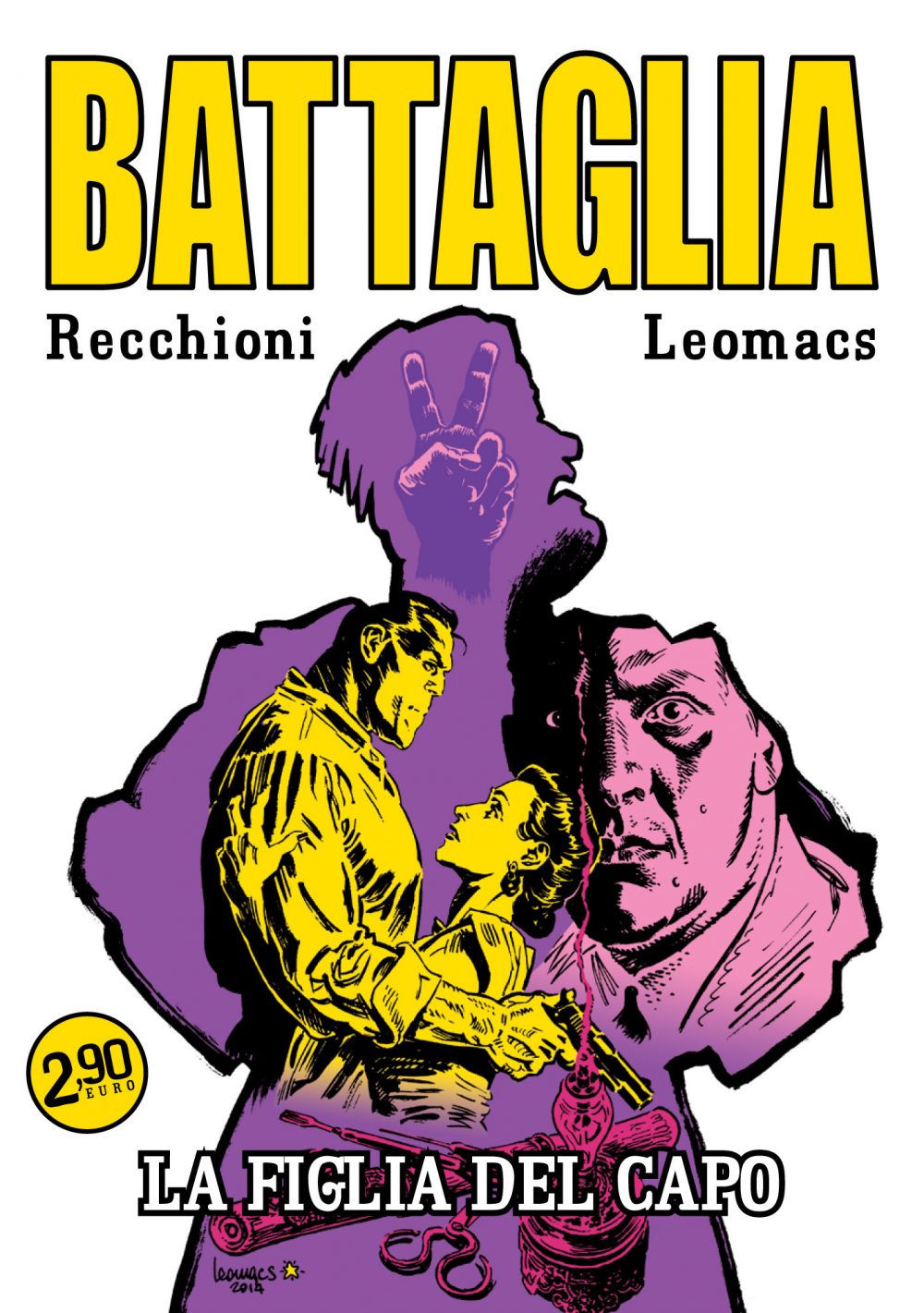 Battaglia 1, copertina di Leomacs