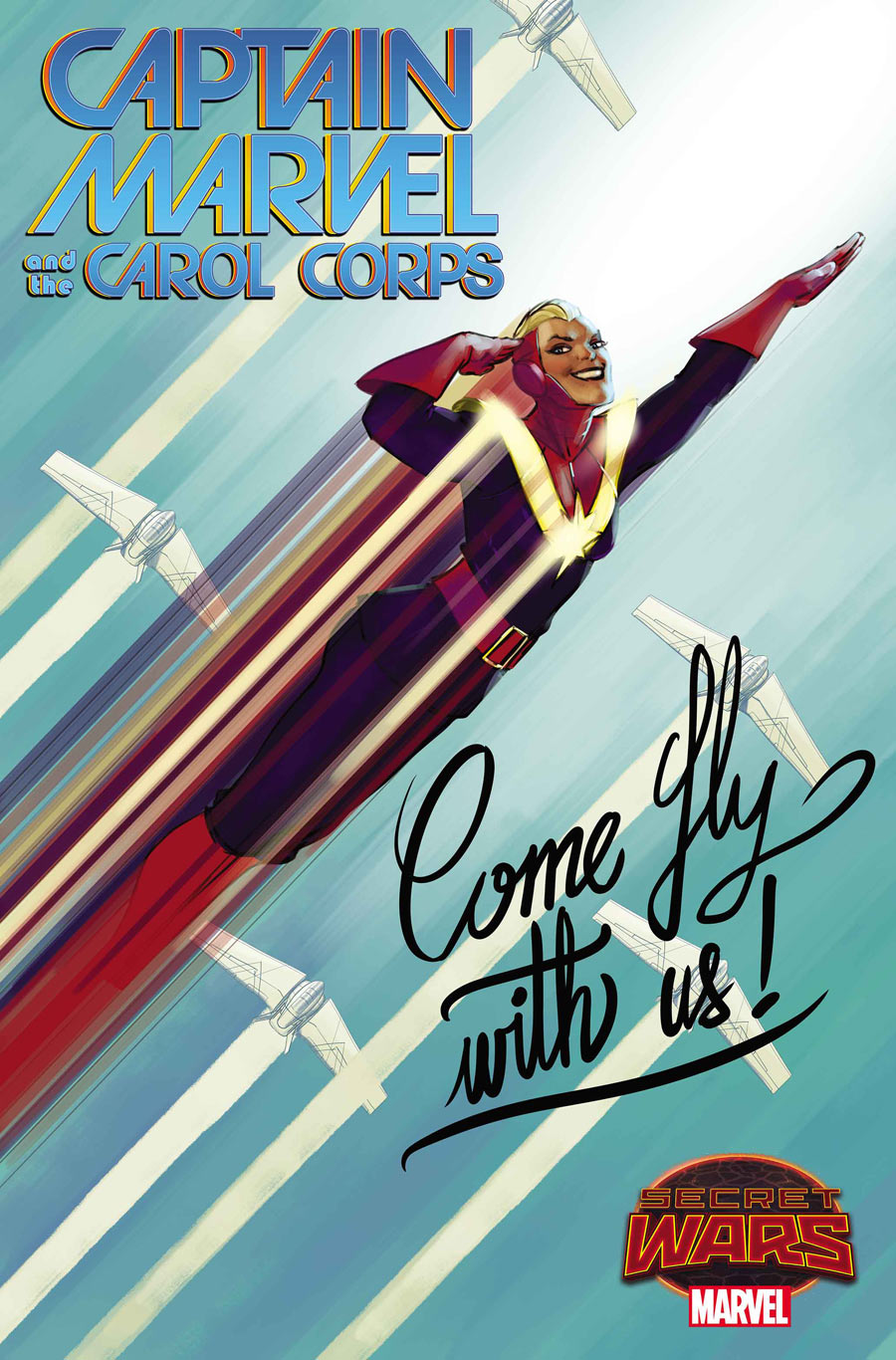 Captain Marvel and the Carol Corps #1, cover