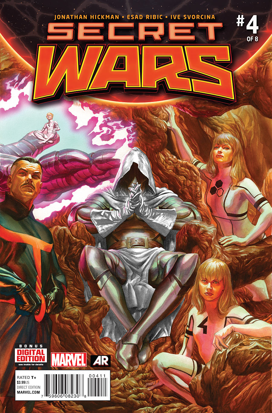 Secret Wars #4, cover