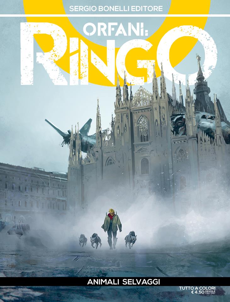 Orfani - Ringo 10: Animali selvaggi, copertina di Emiliano Mammuccari