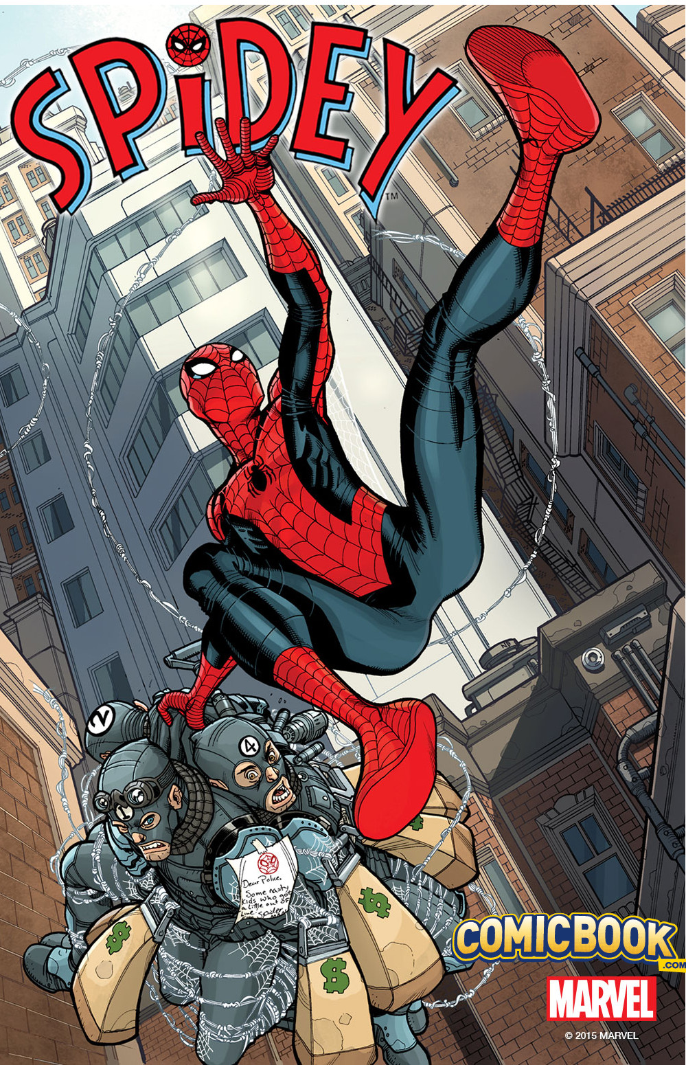 Spidey #1, cover