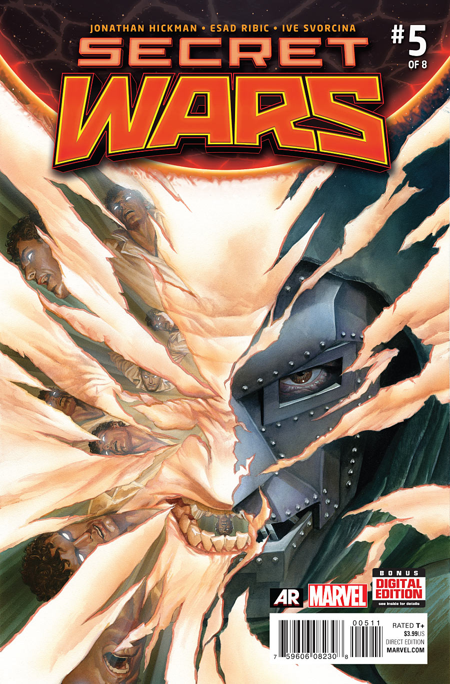 Secret Wars #5, cover