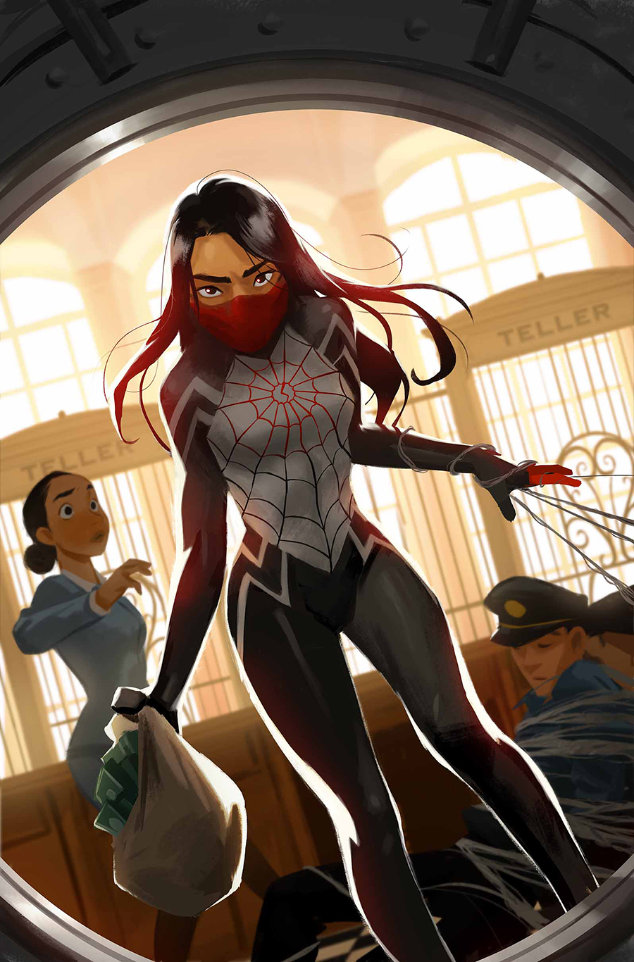 Silk #1, cover