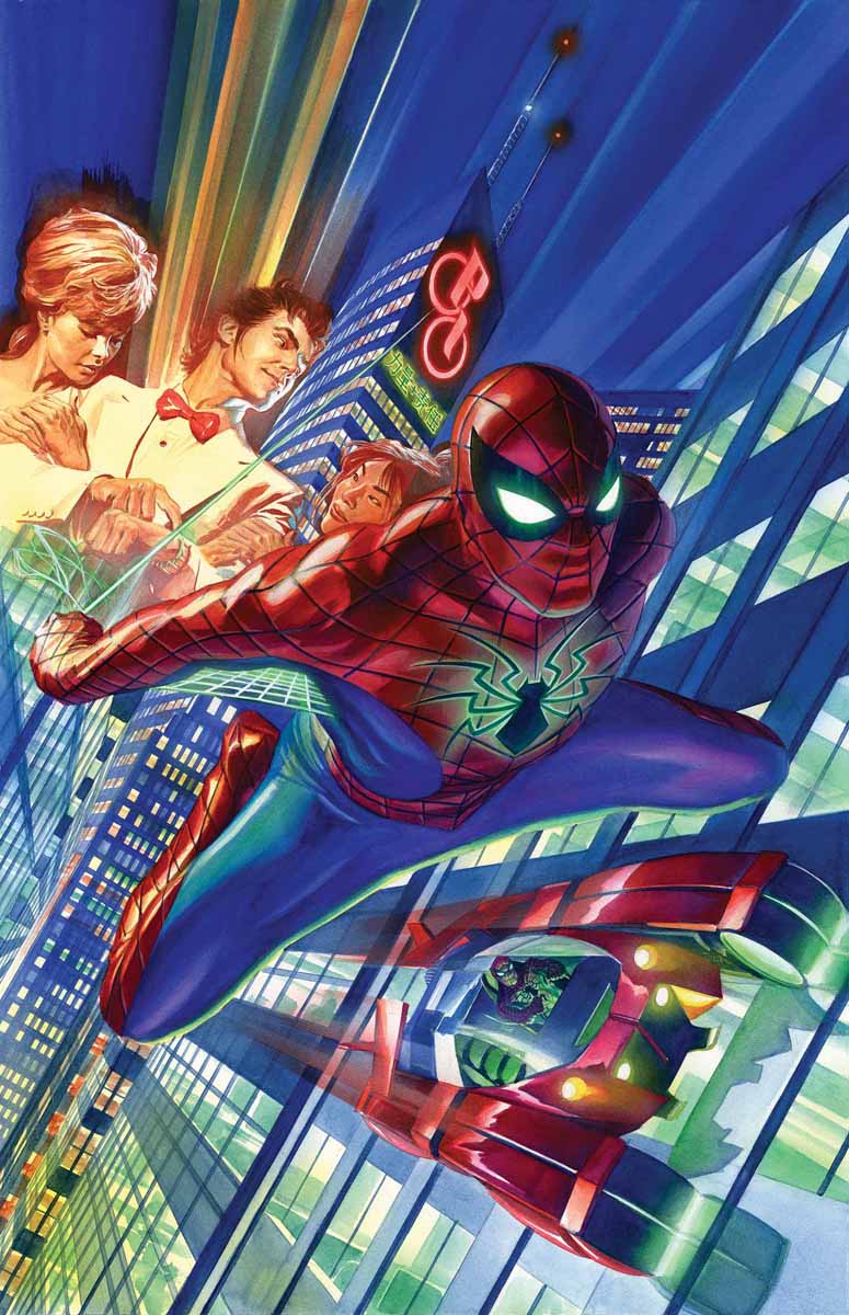 Amazing Spider-Man #1, copertina di Alex Ross