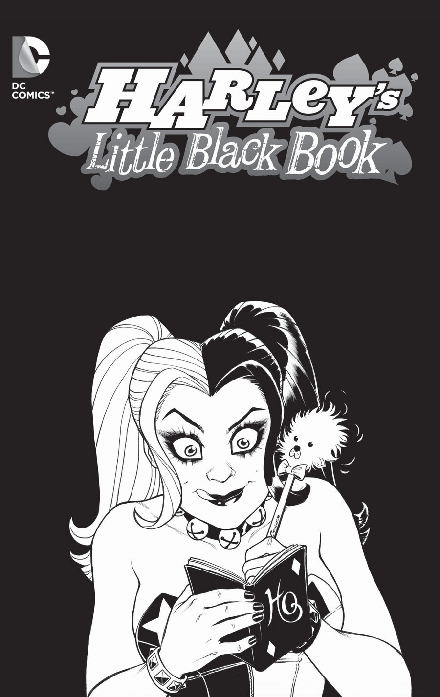 Harley's Little Black Book #1, variant cover