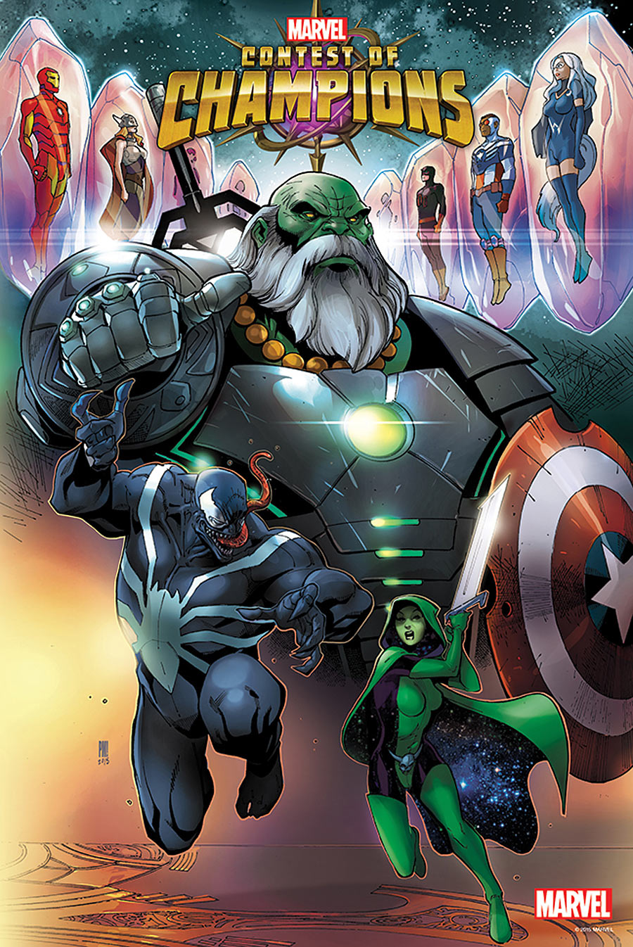 Contest of Champions #1, copertina di Paco Medina