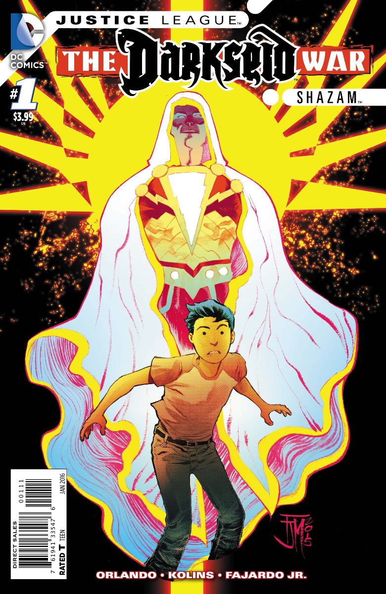 Justice League: Darkseid War - Shazam #1, cover