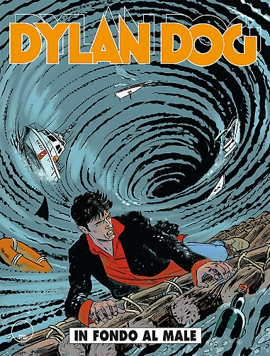 Dylan Dog 351: In fondo al male, copertina di Angelo Stano