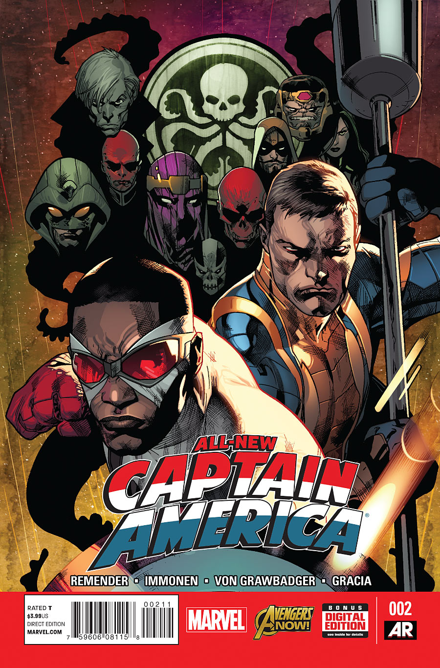 All-New Captain America #02, copertina di Stuart Immonen