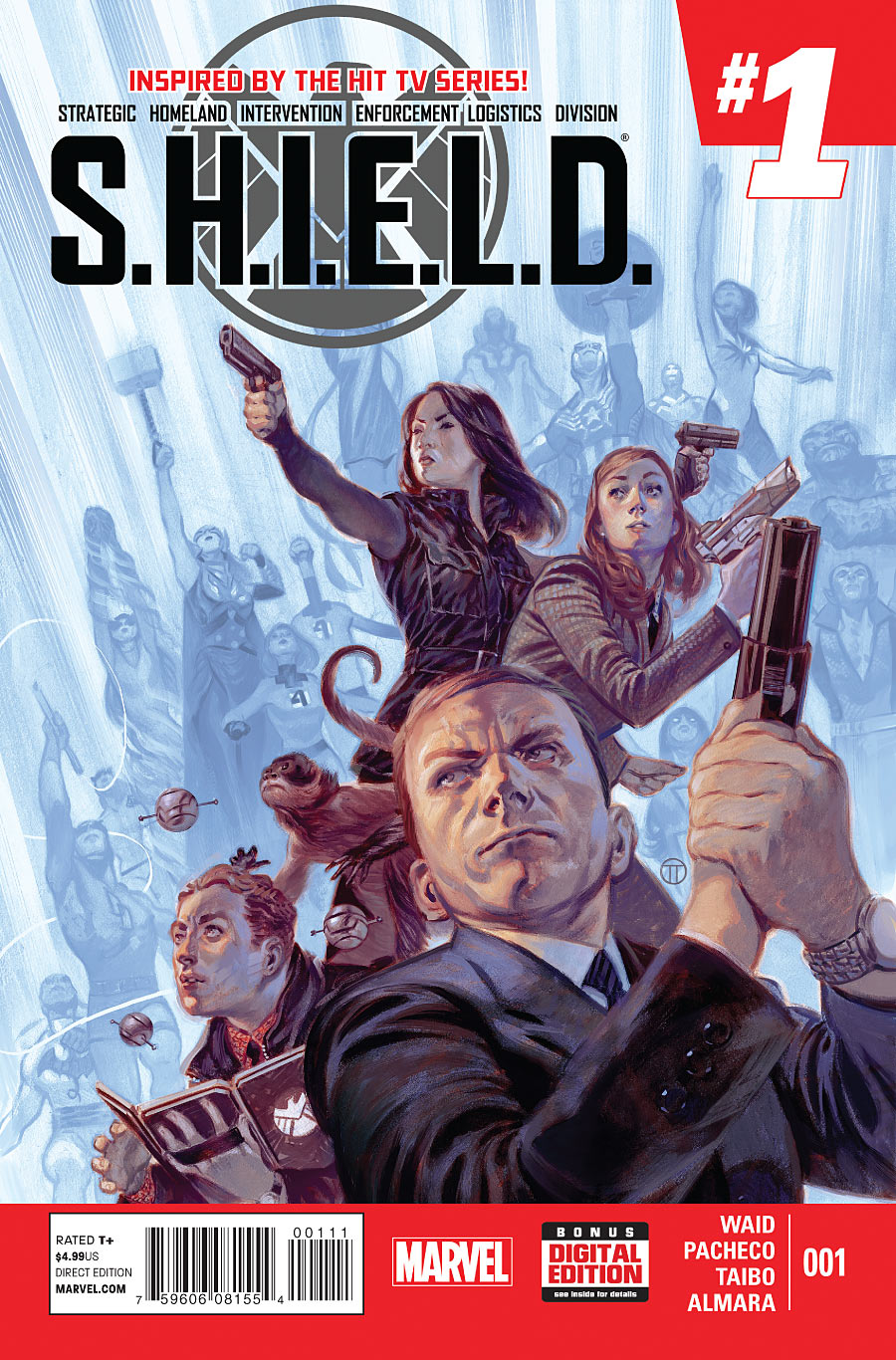 S.H.I.E.L.D. #1, copertina di Julian Totino Tedesco