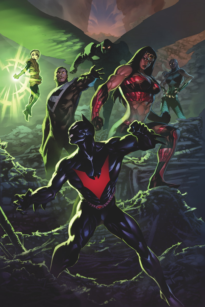 Batman Beyond #10, cover