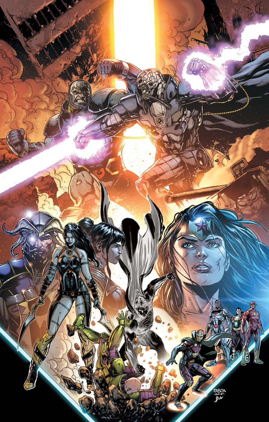 Justice League #44, cover