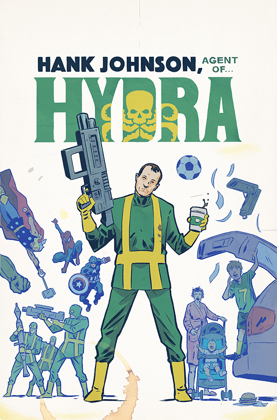 Hank Johnson: Agent of Hydra #1, cover