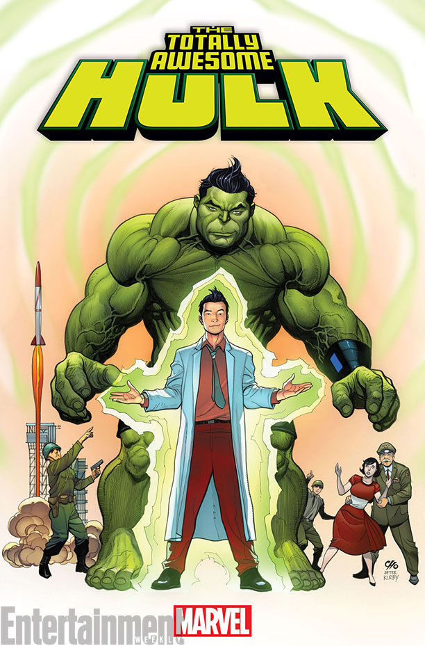 Totally Awesome Hulk #2, copertina di Frank Cho