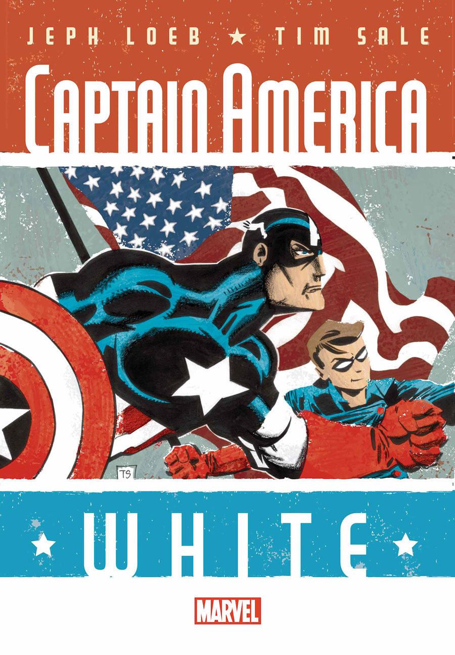 Captain America: White #2, cover